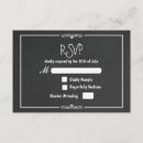 Recherche de craie vintage invitations Rsvp