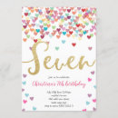 Recherche de pour 7 ans invitations Arc en ciel