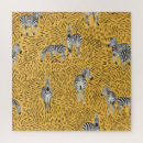 Recherche de rayures de zèbre puzzles Safari
