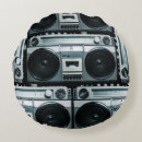 Recherche de de la boombox coussins Rétro