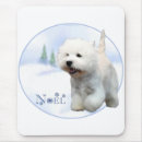 Recherche de westie tapis souris Dog