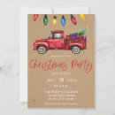 Recherche de lumières de noël invitations Rouge