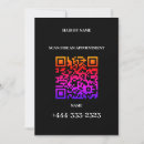Recherche de médias sociaux invitations Code qr