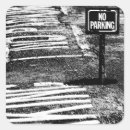 Recherche de parking autocollants Avertissement