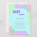 Recherche de retro baby shower invitations Bientôt maman