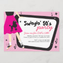 Recherche de caniche invitations Les années 50