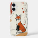 Recherche de renard rouge iphone coques Abstrait