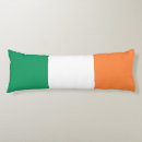 Recherche de drapeau irlandais coussins Blanc