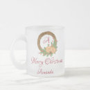 Recherche de santa vintage tasses Rouge et blanc