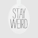 Recherche de étrange ornements Drôle