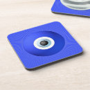 Recherche de talisman dessous de verres Bleu