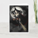 Recherche de chat halloween cartes postales Wicca
