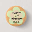 Recherche de joyeux anniversaire en fleurs badges Mignon