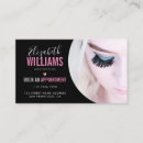 Recherche de fidélité de client cartes visite Maquillage