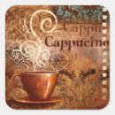Recherche de cappucino autocollants Élégant