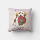 Recherche de bichon décoration coussins Pour elle