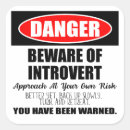 Recherche de timide autocollants Antisocial