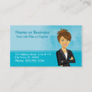 Recherche de femme vecteur cartes visite Affaires