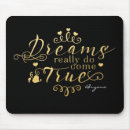 Recherche de rêve tapis souris Typographie