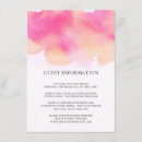 Recherche de corail 11x16 invitations Aquarelle