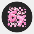 Recherche de anniversaire 67 ans autocollants J'ai 7 ans
