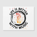 Recherche de music rectangulaires magnets Musicien