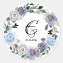Recherche de wreath initial autocollants Couronne florale