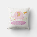 Recherche de éléphants coussins Bébé fille