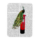 Recherche de paon magnets Fleurs