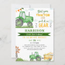Recherche de agriculteur tracteur cartes invitations vert