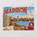 Recherche de madison wisconsin cartes postales Lac mendota