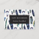 Recherche de mode standard cartes visite Aquarelle