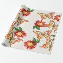 Recherche de papillon orange papier cadeau Nature