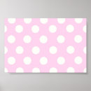Recherche de rose de point de polka posters Pour elle
