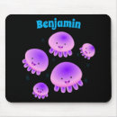 Recherche de méduses tapis souris Rose