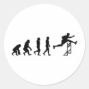 Recherche de coureur drôle autocollants Remise