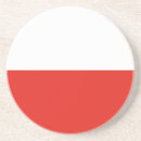 Recherche de drapeaux grès dessous de verres Rouge