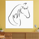 Recherche de cheval abstrait toiles Moderne