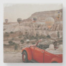 Recherche de vieille voiture dessous de verres Vintage