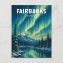 Recherche de fairbanks cartes postales Aurores boréales
