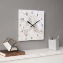 Recherche de marbre blanc horloges Pierre