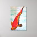 Recherche de koi japonais art Aquarelle