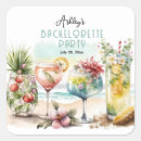Recherche de cocktails tropicaux autocollants Pour elle
