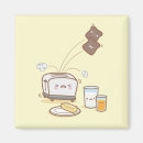 Recherche de petit déjeuner magnets Toast