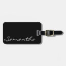 Recherche de tendance de monogramme bagages étiquettes Élégant