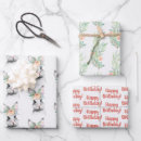 Recherche de superbe papier cadeau Floral