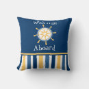 Recherche de yacht coussins Motif