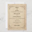 Recherche de parchemin mariage invitations Moderne