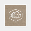 Recherche de toile de jute serviettes Rustique