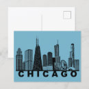 Recherche de horizon de chicago cartes postales Paysage urbain